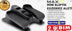 MAXFİT MİNİ ELİPTİK EGZERSİZ ALETİ MAXFİT MİNİ ELİPTİK EGZERSİZ ALETİ
